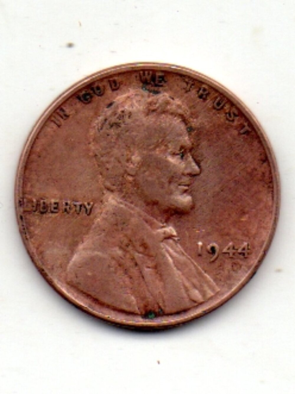 Granny Estate Find: 1944 P Lincoln Wheat Cent - Scarce Wartime Penny